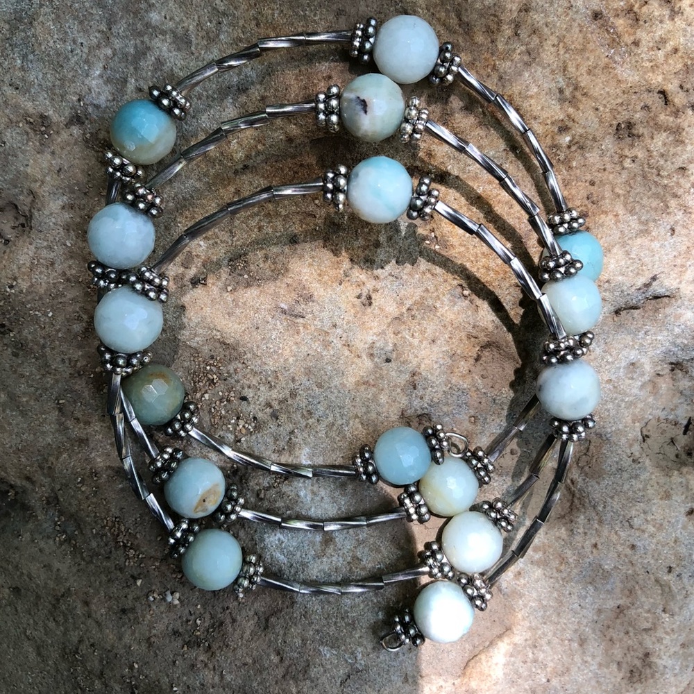 💖Handmade Bracelet Featuring Genuine Amazonite💖
